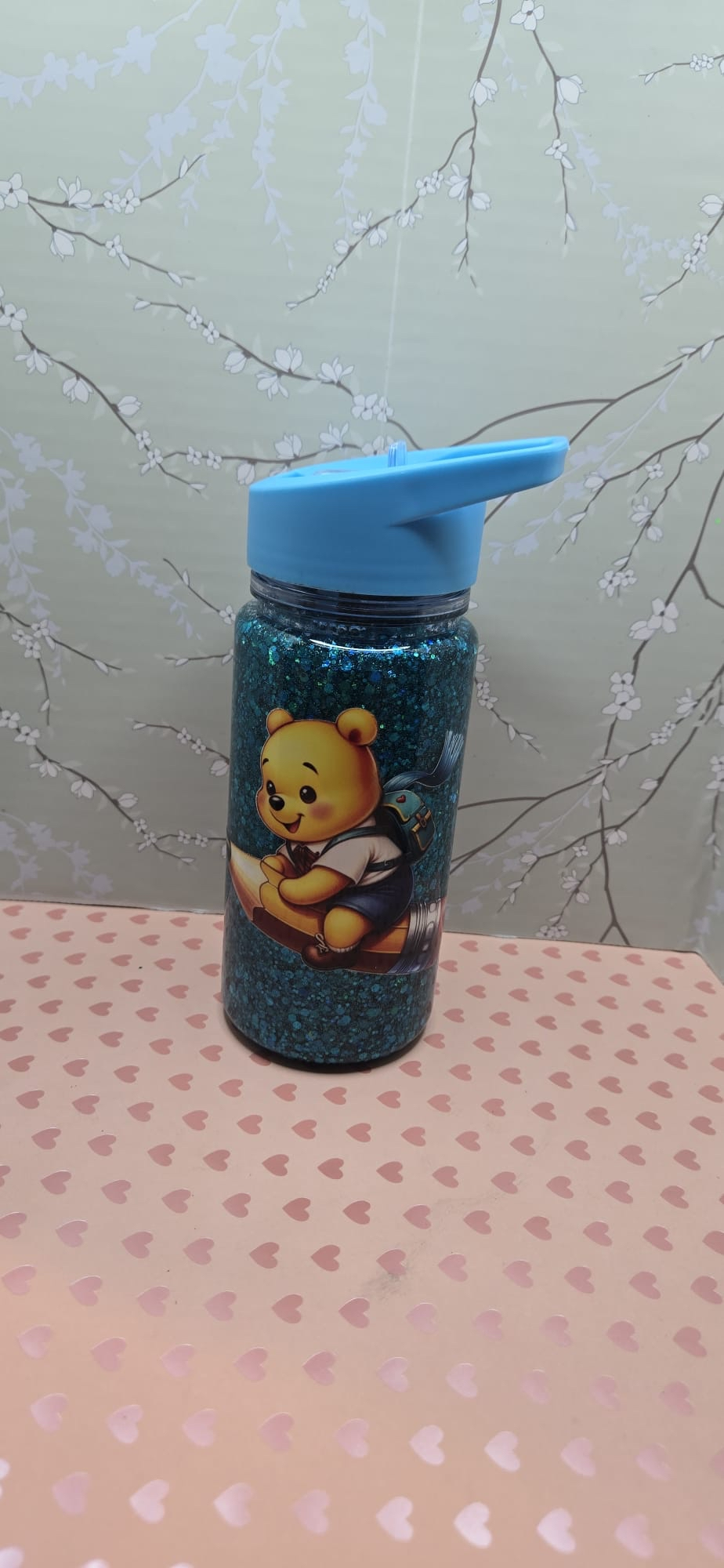 Cuddle Bear Snow Globe Sip Cup